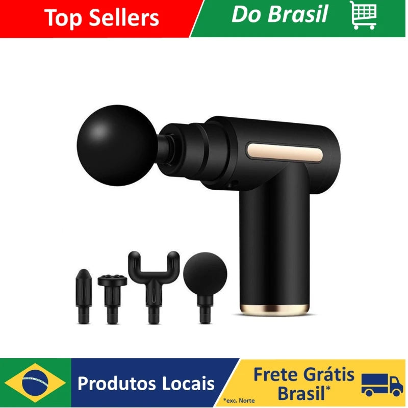 Massageador Elétrico Alta Frequência Profissional Massagem Muscular