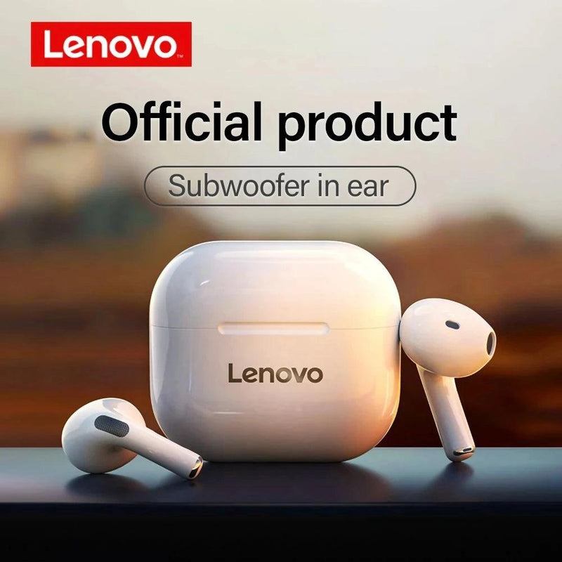 Fones de ouvido sem fio Lenovo LP40 originais TWS Bluetooth