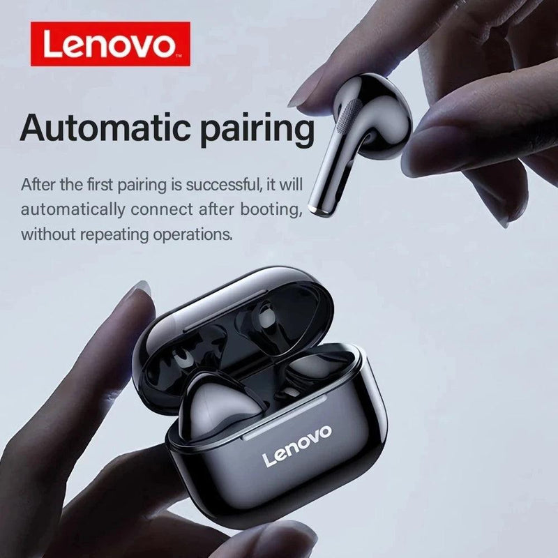 Fones de ouvido sem fio Lenovo LP40 originais TWS Bluetooth