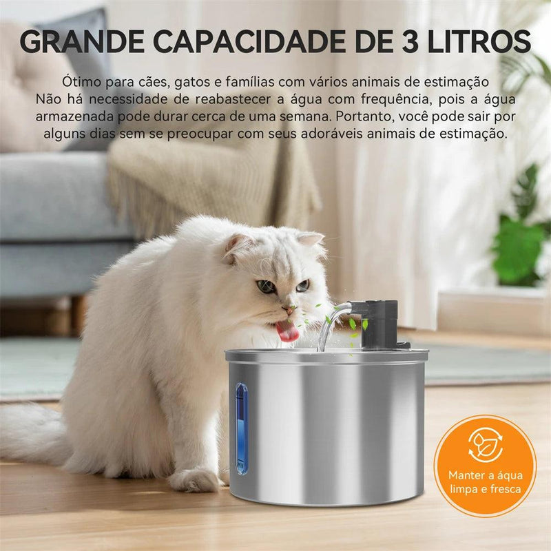 Bebedouro Automático Gatos Bebedouro Para Gato Cachorro Pet Dispensador De Água Acessório