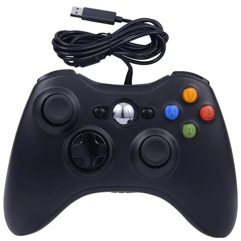 Controle Xbox 360 USB com fio Controlador PC Handheld Joystick Game Gamepad para Windows Controle Xbox