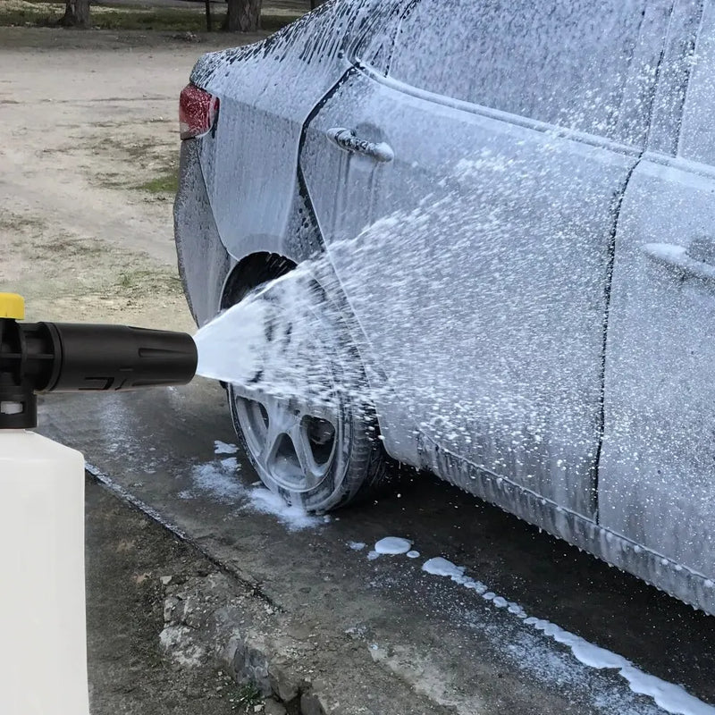 Lança de espuma de neve 750ML Gerador de espuma de sabão para carro Lavadoras de alta pressão para Karcher K2 K3 K4 K5 K6 K7 Bico pulverizador ajustável