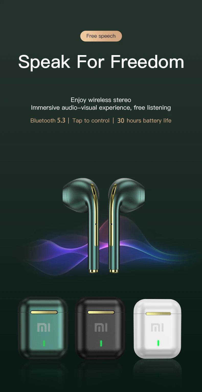 Xiaomi J18 wireless Bluetooth headset HiFI in-ear stereo microphone touch waterproof TWS noise cancelling gaming headset