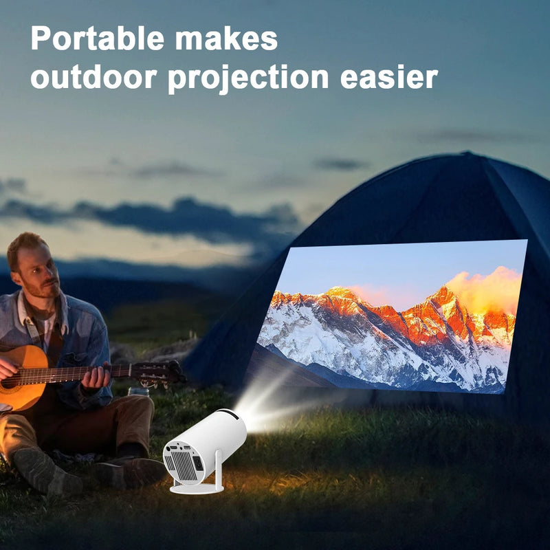 Magcubic Projector 4K Android 11 HY300 Pro Dual Wifi6 260ANSI Allwinner H713 BT5.0 1280*720P Cinema Outdoor Portable Projetor