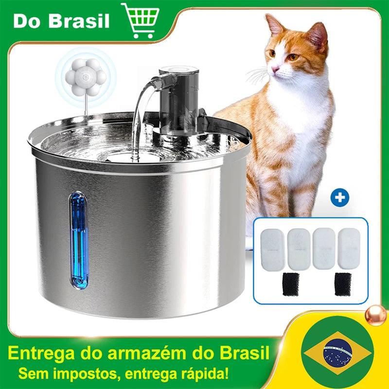 Bebedouro Automático Gatos Bebedouro Para Gato Cachorro Pet Dispensador De Água Acessório