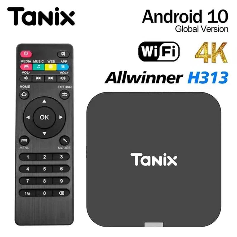 Super Mini Smart TV Box Android10.0 Allwinner H313 2 GB 16 GB 1 GB 8 GB 2.4G Wifi 4K HD