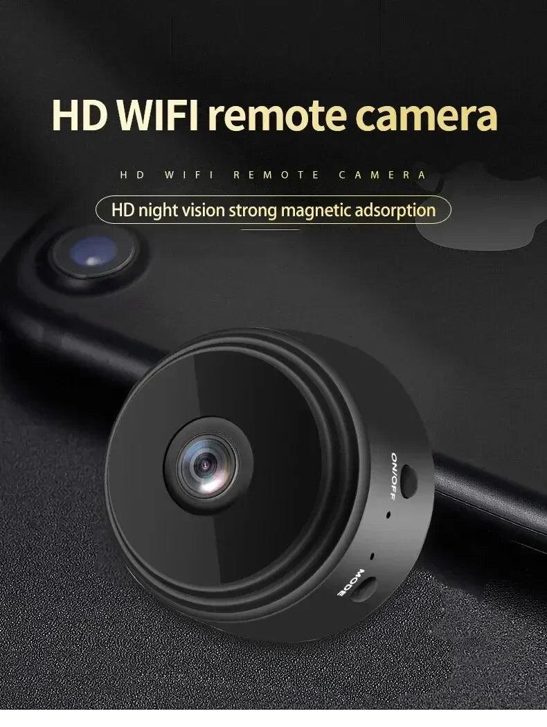 Mini Câmera 1080P HD Wifi Monitor de Segurança Sem Fio Para Casa Versão Noturna Proteção de Vídeo Controle Remoto Inteligente Filmadoras