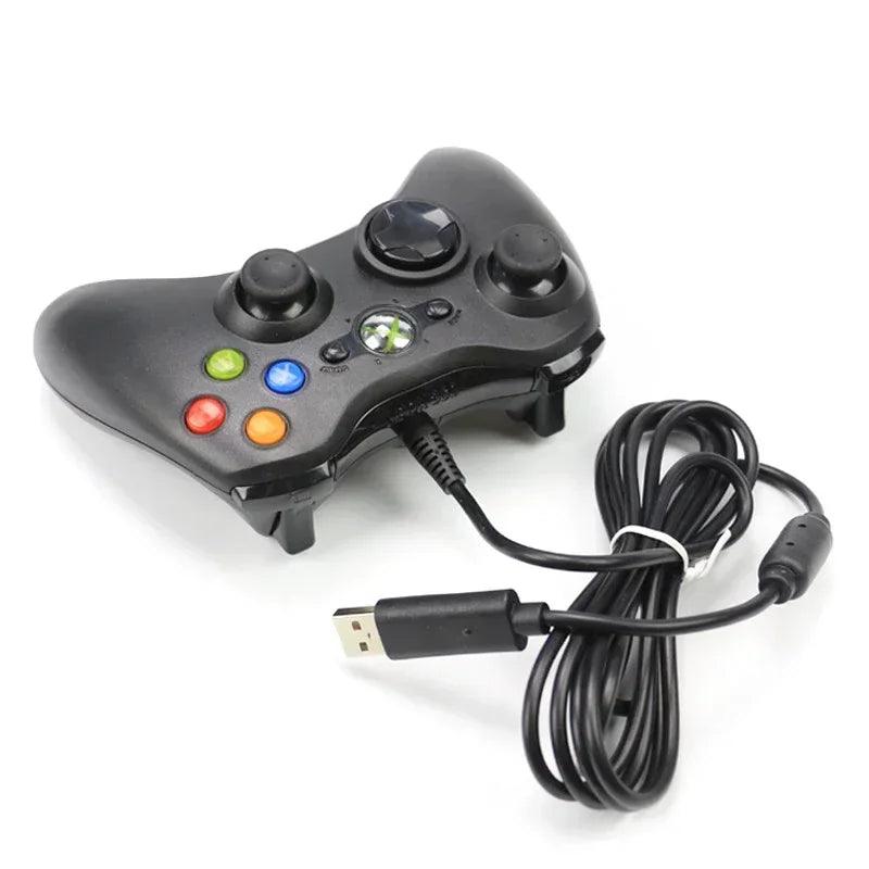 Controle Xbox 360 USB com fio Controlador PC Handheld Joystick Game Gamepad para Windows Controle Xbox