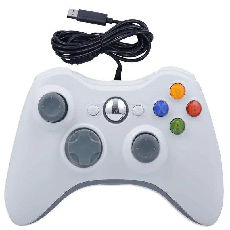 Controle Xbox 360 USB com fio Controlador PC Handheld Joystick Game Gamepad para Windows Controle Xbox