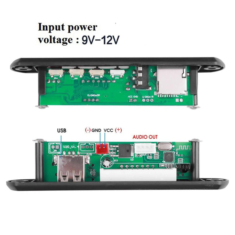 Rádio FM Módulo AUX MP3 Bluetooth Music Player