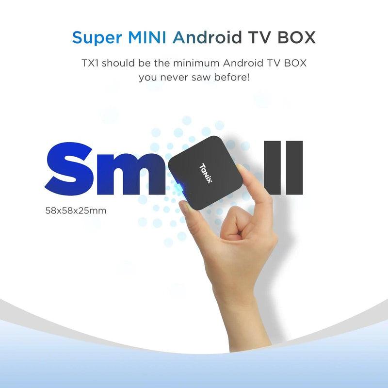 Super Mini Smart TV Box Android10.0 Allwinner H313 2 GB 16 GB 1 GB 8 GB 2.4G Wifi 4K HD