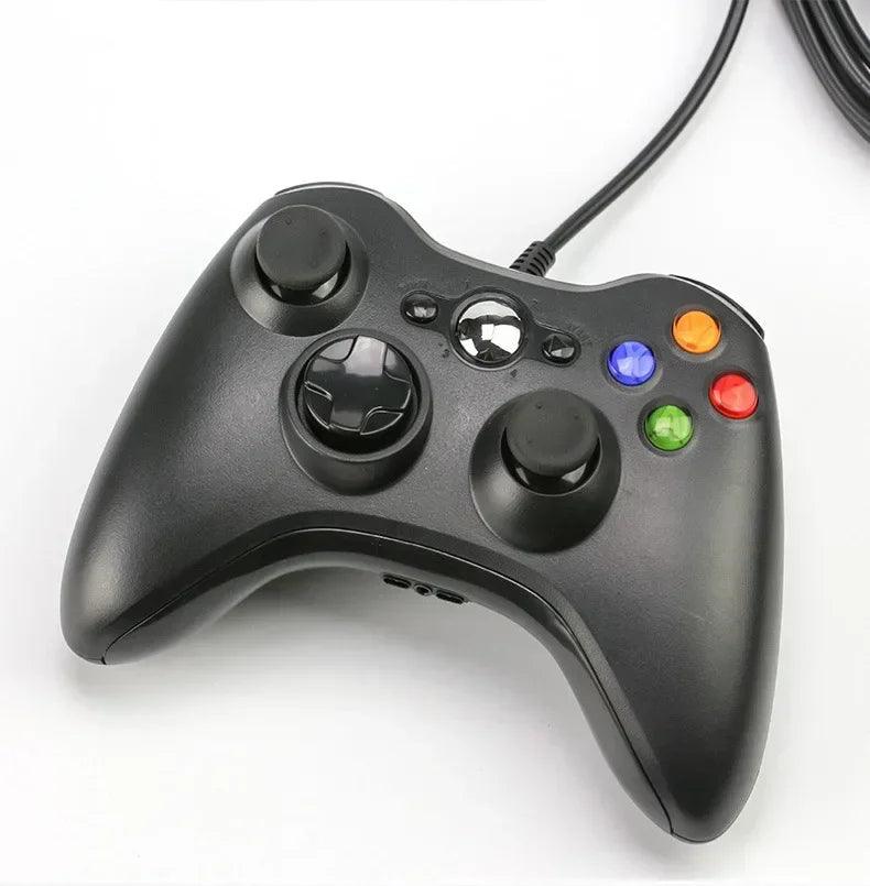 Controle Xbox 360 USB com fio Controlador PC Handheld Joystick Game Gamepad para Windows Controle Xbox