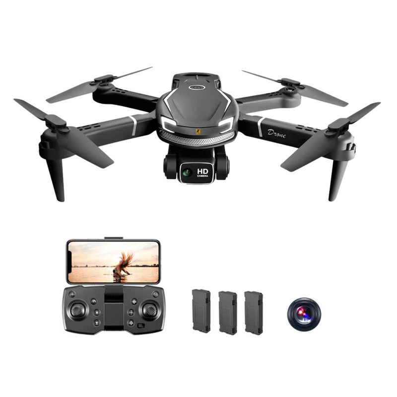 Drone 4K Câmera Dupla Grande Angular HD Fotografia Aérea Quadcopter Dobrável RC Helicóptero WIFI FPV Altura Segurar Presente Brinquedo