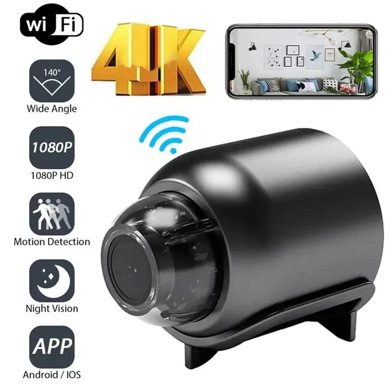 Câmera Wifi Sem Fio 1080P Mini Gravador de Vídeo de Visão Noturna Câmera de Detecção de Movimento de Bebê Animal de Estimação Câmera de Vigilância HD IP Cam