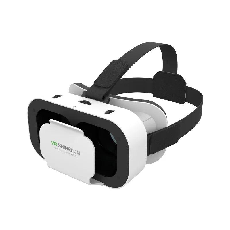 VR SHINECON Óculos Headset Headmounted Realidade Virtual Óculos VR Ajustáveis