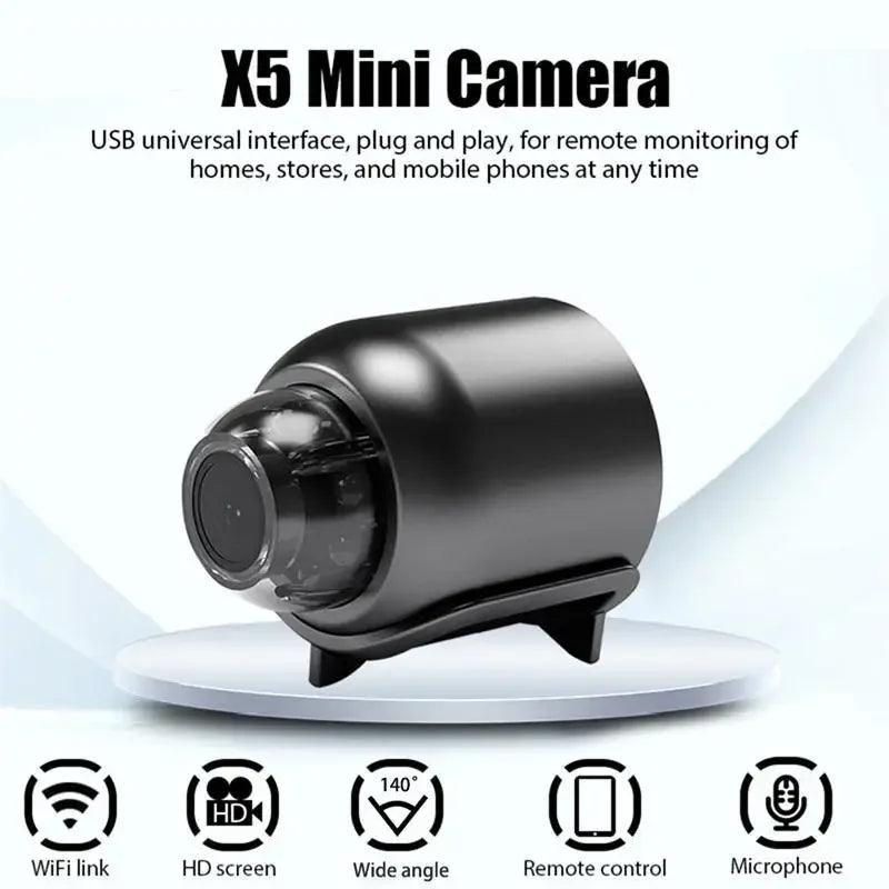 Câmera Wifi Sem Fio 1080P Mini Gravador de Vídeo de Visão Noturna Câmera de Detecção de Movimento de Bebê Animal de Estimação Câmera de Vigilância HD IP Cam