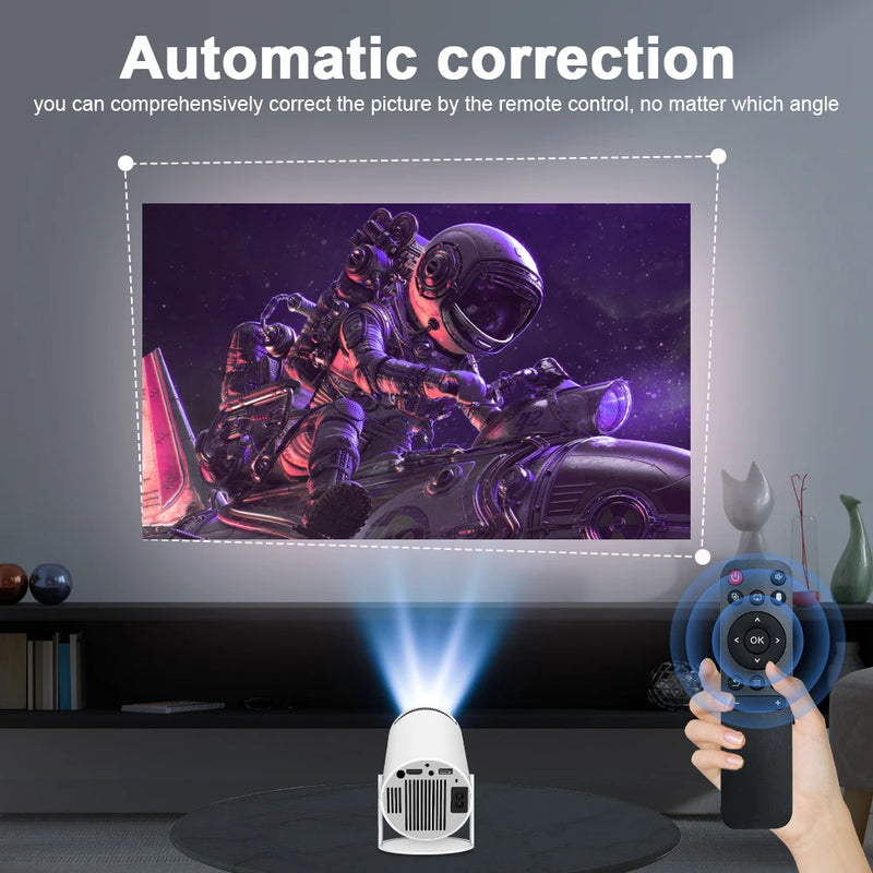 Magcubic Projector 4K Android 11 HY300 Pro Dual Wifi6 260ANSI Allwinner H713 BT5.0 1280*720P Cinema Outdoor Portable Projetor