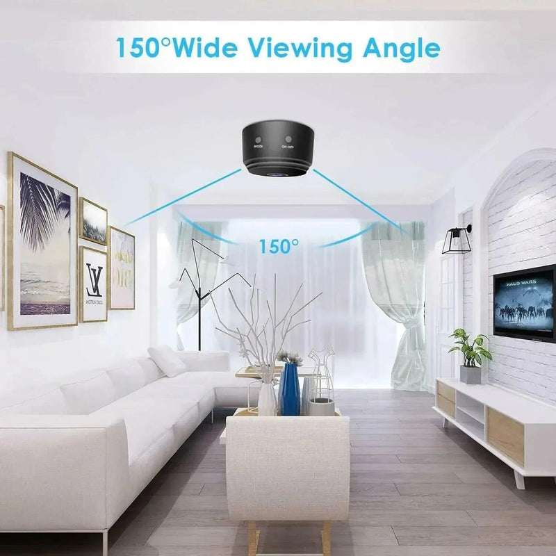 Mini Câmera 1080P HD Wifi Monitor de Segurança Sem Fio Para Casa Versão Noturna Proteção de Vídeo Controle Remoto Inteligente Filmadoras