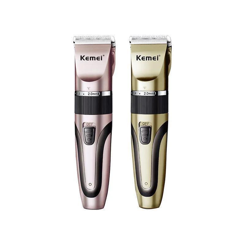 Kemei KM-1053 profissional pet hair clipper elétrico empurrador para cães e gatos pequenos