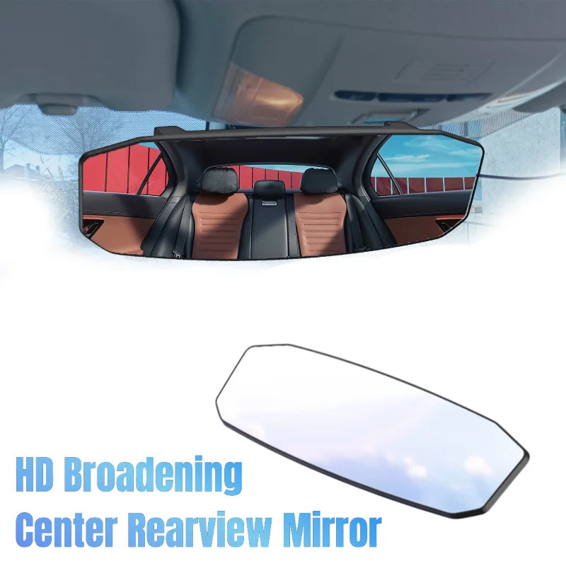 Universal Wide Angle Convex Retrovisor HD Espelho Retrovisor Central