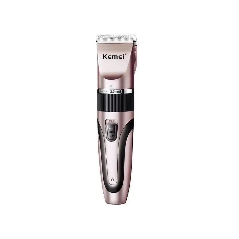 Kemei KM-1053 profissional pet hair clipper elétrico empurrador para cães e gatos pequenos