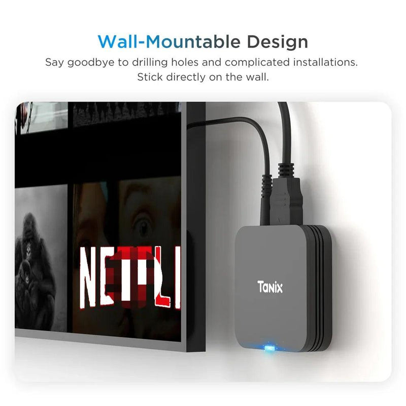 Super Mini Smart TV Box Android10.0 Allwinner H313 2 GB 16 GB 1 GB 8 GB 2.4G Wifi 4K HD